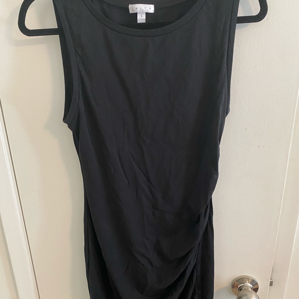 Leith Ruched Body-Con Dress Size S